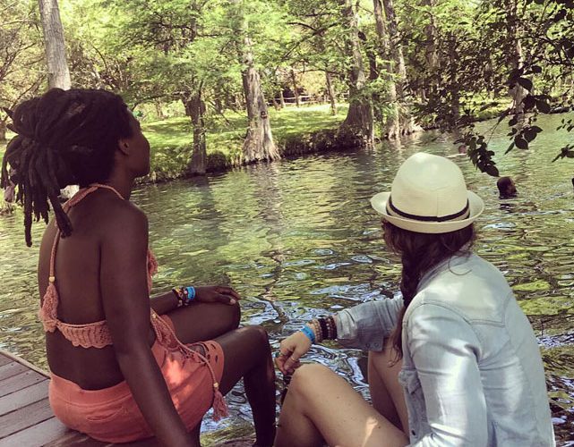 Group trips to swim at Blue Hole in Wimberley, TX.